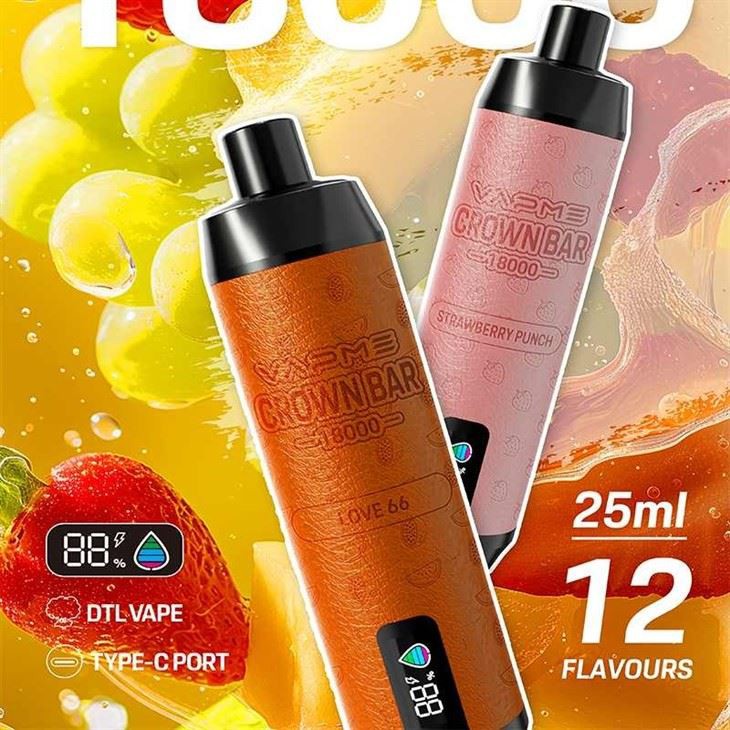 vapme crown bar 18000 puff