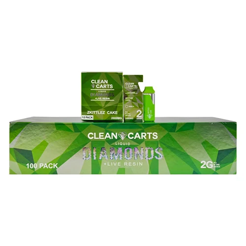 Clean Carts Disposable 2g Empty Vape Pen