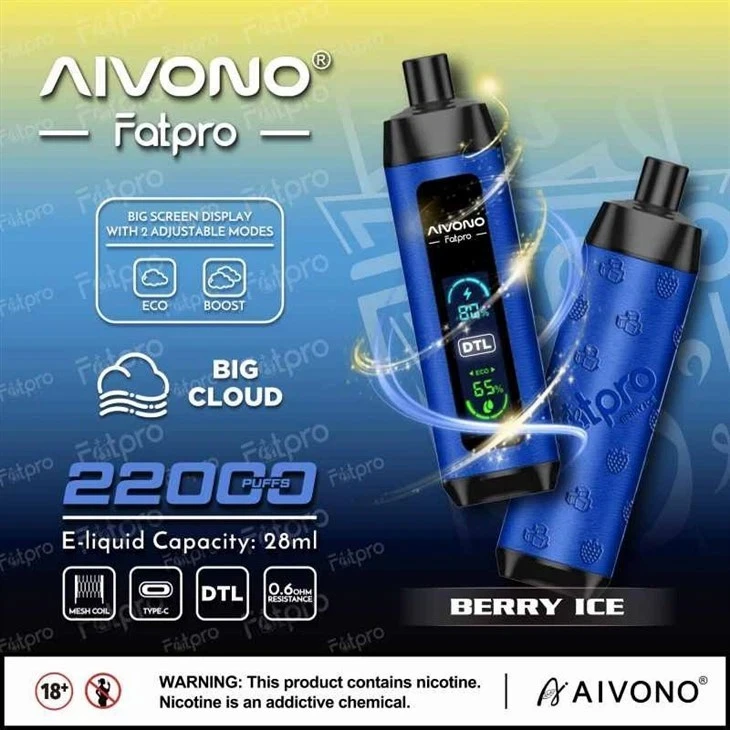 AIVONO Fatpro 22000 Puffs Vape best