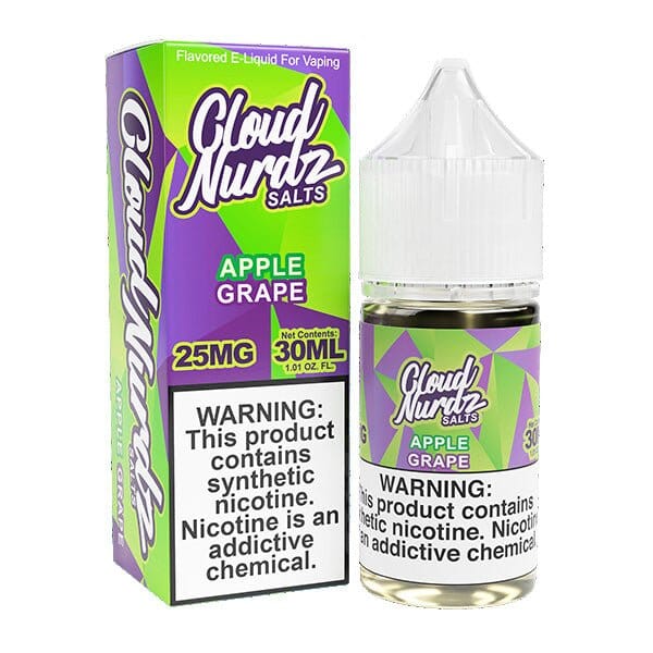 Għeneb tat-tuffieħ minn Cloud Nurdz TFN Melħ 30ml
