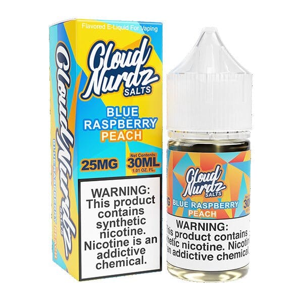 Blue Raspberry Peach By Cloud Nurdz TFN Melħ 30ml