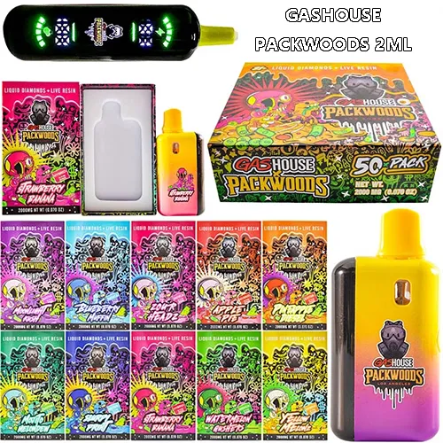 Iċ-Ċina Customized Gas House Packwoods 2G Disposable Vape Pen Manufacturers  Fornituri
