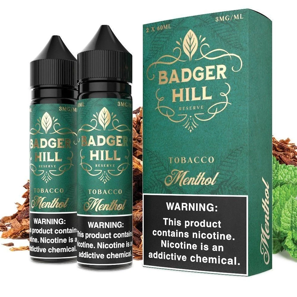 Menthol minn Badger Hill Reserve 120ml