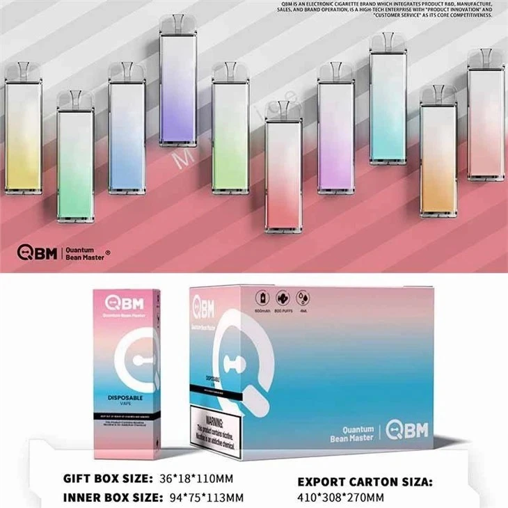 QBM 800 Puffs Vape factory