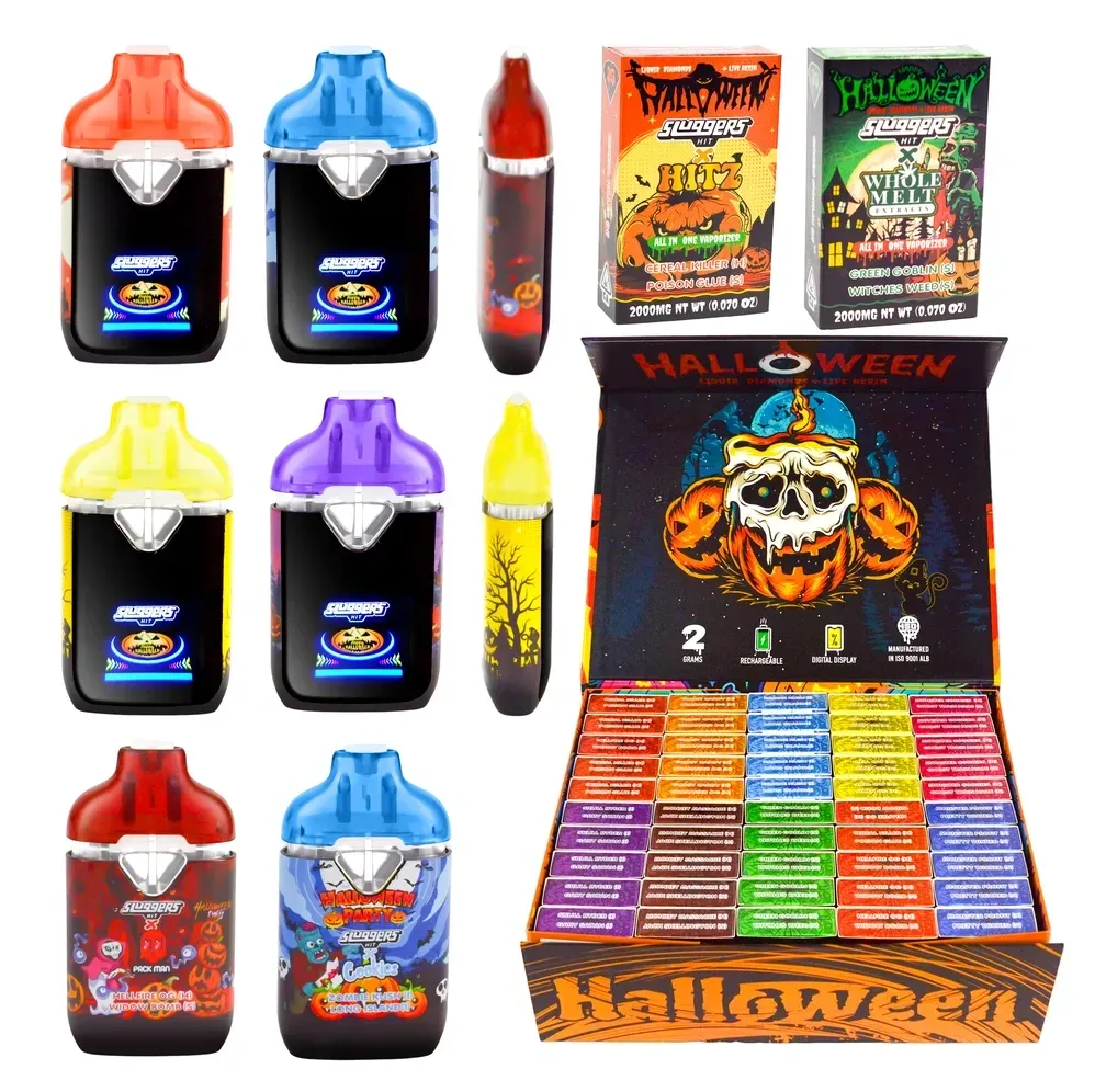 Sluggers vojta Hit Halloween 2g Disposable Vape Pen Switch Togħmiet doppji